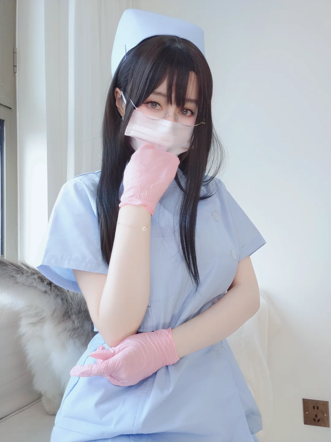 白银81 - 自摄Vol.95 蓝色护士 [162P,19V-3.13GB] tg@simisebaisi 【丝足阁】013.webp